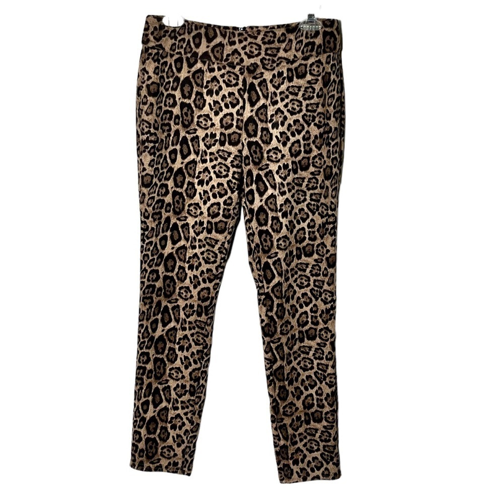 Love Riche Sueded Leopard Print Pants Size Medium